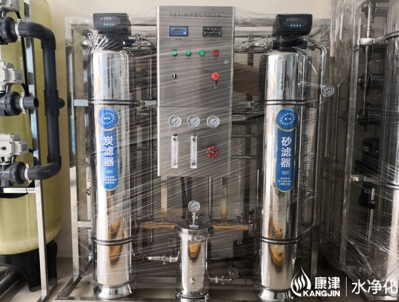 0.5噸反滲透純凈水設(shè)備 KJ-RO500 全自動(dòng)控制系統(tǒng)，全管路不銹鋼